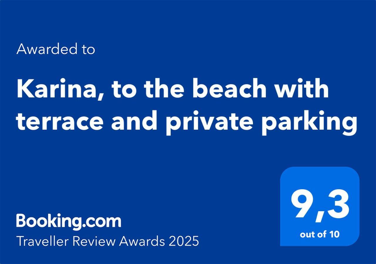Karina, To The Beach With Terrace And Private Parking Savona Luaran gambar